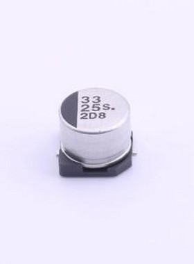 EEE1EA330AP 贴片型铝电解电容 33uF ±20% 25V SMD,D6.3xL5.4mm