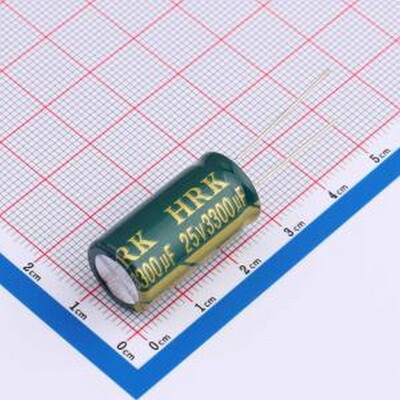 CD2883381EM1325VFL 直插铝电解电容 3300uF 25V 插件,D13xL25mm