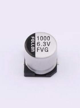 EFVG6R3ADA102M10B0 贴片型铝电解电容 1000uF ±20% 6.3V SMD,D1