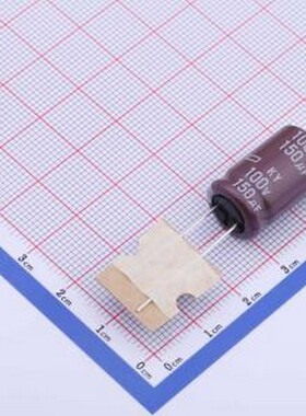 EKY-101ETD151MK20S 直插铝电解电容 150uF ±20% 100V 插件,D12.