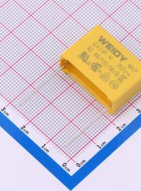 W42Q3474KP8L00A0W0 安规电容 470nF ±10% 310V 等级:X2 插件,P=