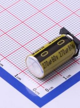 VKME2101K271MV 贴片型铝电解电容 270uF ±20% 80V SMD,D10xL21m