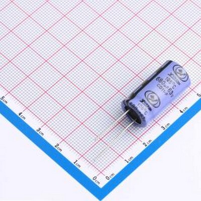 ECF1JM681K25OTPVZC 直插铝电解电容 680uF ±20% 63V 插件,D13xL