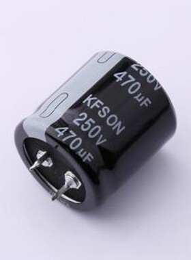 KN471M25030*30A 牛角型电解电容 470uF ±20% 250V 插件,D30xL30