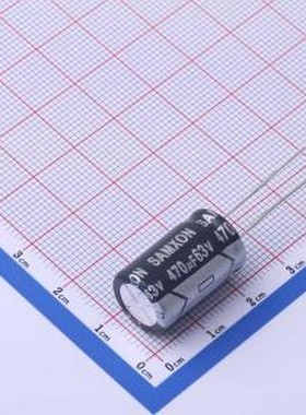 ESK477M1JI20RRSRP-R 直插铝电解电容 470uF ±20% 63V 插件,D12.
