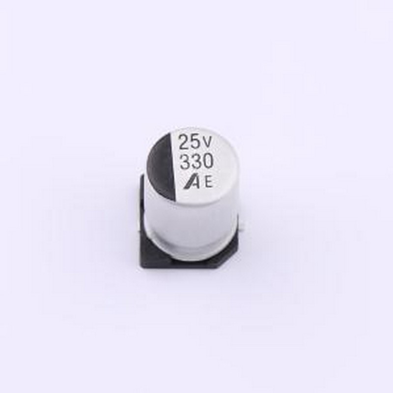 GVE1E337M0810CNVC 贴片型铝电解电容 330uF ±20% 25V SMD,D8xL1