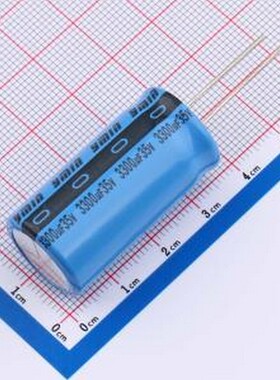 LKLJ3551V332MFCG 直插铝电解电容 3300uF ±20% 35V 插件,D18xL3