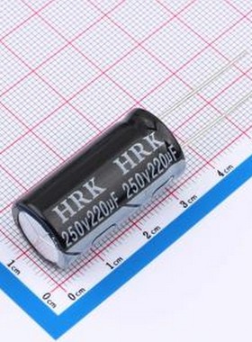 CD110227M2E1632VFL 直插铝电解电容 220uF 插件,D16xL32mm