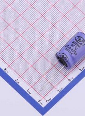 ECE2GM220K21OTPO 直插铝电解电容 22uF ±20% 400V 插件,D13xL21