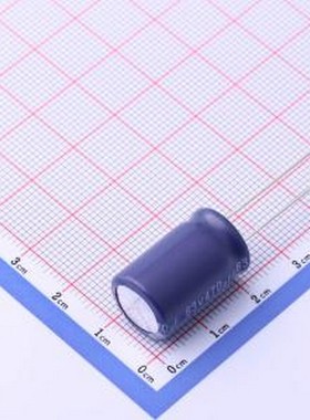 ERR1JM471K20OT 直插铝电解电容 470uF ±20% 63V CLEAR 紫色PET