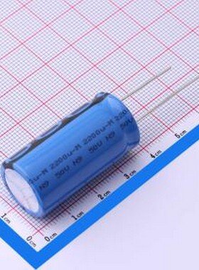 MAL214651222E3 牛角型电解电容 2200uF ±20% 50V 插件,D18xL35m