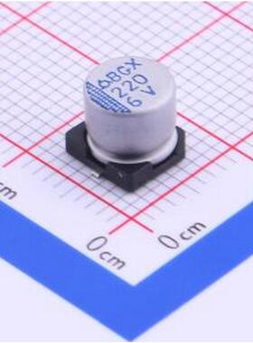 AXV6.3V220M6.3*6 6.3TP 固态电容 220uF ±20% 6.3V SMD,D6.3xL6