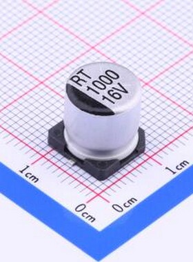 RT1C102M1010 贴片型铝电解电容 1000uF ±20% 16V SMD,D10xL10.2