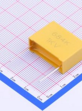 SMPC_684K1000DB2315 聚丙烯膜电容(CBB) 680nF ±10% 1kV 插件,P