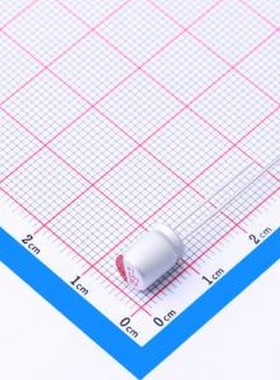 118EC227 固态电容 47uF ±20% 50V 插件,D6.3xL8mm