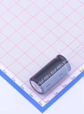 RGA820M2GBK-1632G 直插铝电解电容 82uF ±20% 400V 插件,D16xL3