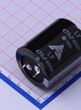 LFG471M35040JVA 牛角型电解电容 470uF ±20% 400V 插件,D35xL40
