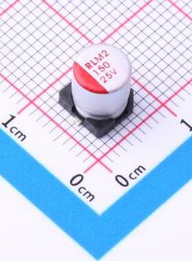 M2151M025C070RT 固态电容 150uF20%~+20% 25V SMD,D6.3xL7mm
