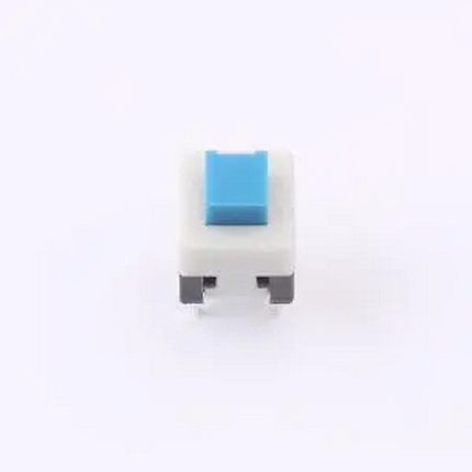 XKB7070-W-92 按键开关 7x7插件平头无锁 蓝白黑 插件 按键开关