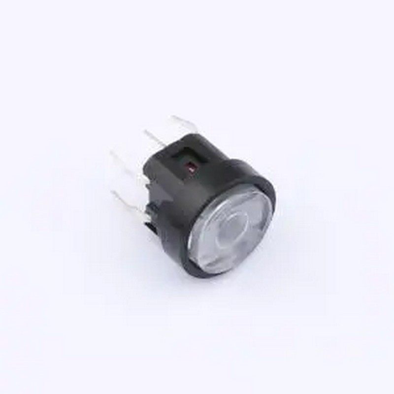 TSL06121-083B330BF-1BD1-1A2N 6*6*8.3红蓝双色灯护套带帽轻触开