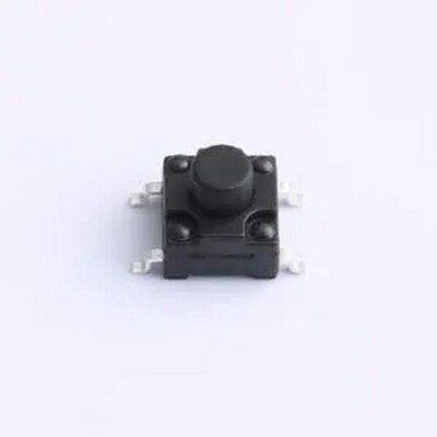UK-B02123T-G6.0-160JZ 轻触开关6*6*6.0防水开关 贴片160GF 编带