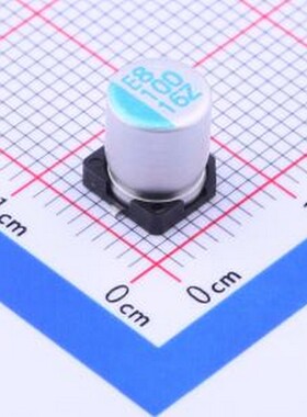 OVZ101M1CTR-0608 固态电容 100uF ±20% 16V SMD,D6.3xL7.7mm