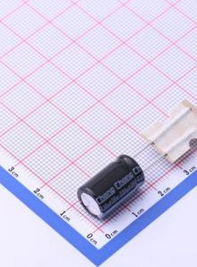 GF1V331MG160B50CV0 直插铝电解电容 330uF ±20% 35V 插件,D10xL