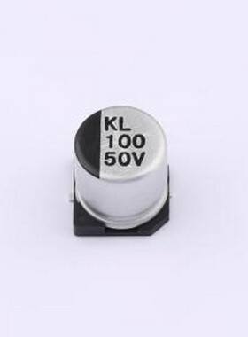KL1H101M1010 贴片型铝电解电容 100uF ±20% 50V SMD,10x10.5mm