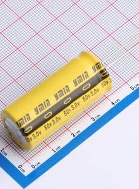 SDB3R0L5061840 超级电容器 50F 3V 插件,D18xL40mm