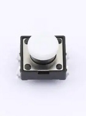TSA12111-085B512CA-001E 12*12*8.5φ8*1白帽轻触开关 插件-4P,1