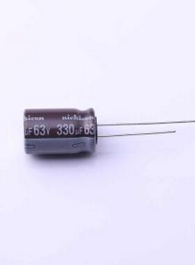 UPW1J331MHD 直插铝电解电容 330uF ±20% 63V 插件,D12.5xL20mm