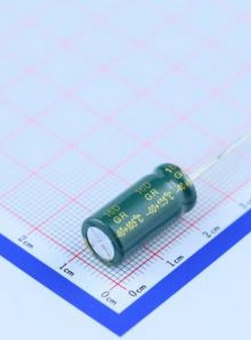 GR228M010G20RR0VL4FP0 直插铝电解电容 2200uF ±20% 10V 插件,D