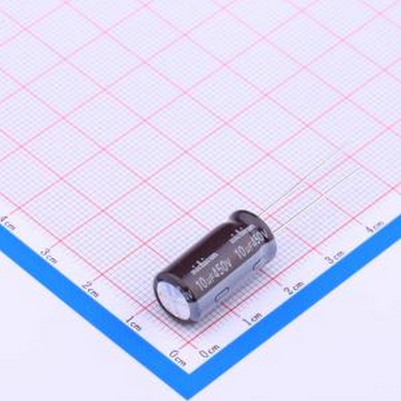 UCY2W100MPD 直插铝电解电容 10uF ±20% 450V 插件,D10xL20mm