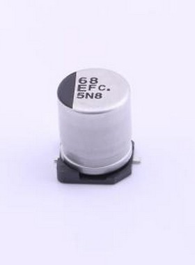 EEEFC1E680P 贴片型铝电解电容 68uF ±20% 25V SMD,D8xL10.2mm