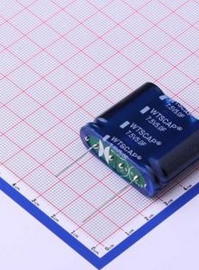 WTGR7V55F00Z-133832L 超级电容器 5F20%~+80% 7.5V 插件,P=20.
