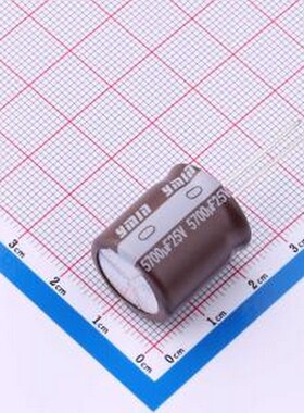 OLKJ2001E572MF 直插铝电解电容 5700uF ±20% 25V 插件,D18xL20m