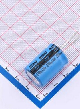 LKLJ2501V272MFCG 直插铝电解电容 2700uF ±20% 35V 插件,D16xL3