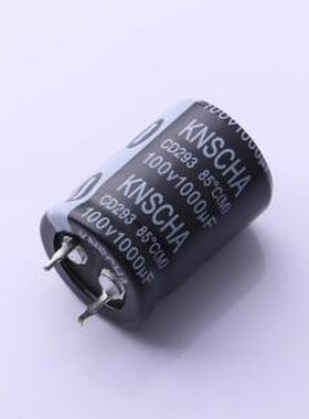 CD2931000UF100V167 牛角型电解电容 1000uF ±20% 100V 插件,D22