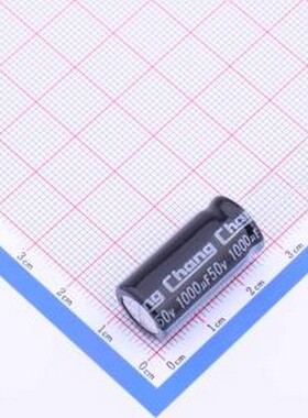 KM1H102MI250A00CV0 直插铝电解电容 1000uF ±20% 50V 插件,D12.