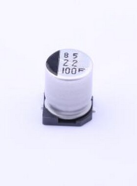 100CE22FS 贴片型铝电解电容 22uF ±20% 100V SMD,D8xL10.2mm