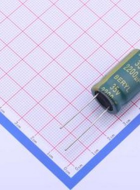 RC035M222LO16*26TH-2A1E 直插铝电解电容 2200uF ±20% 35V 插件