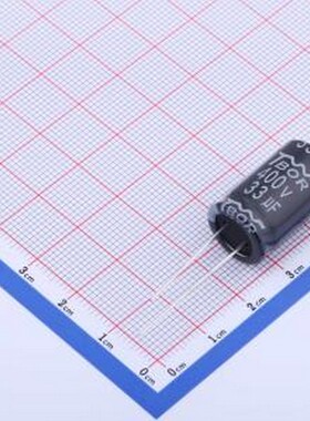 CG330MOC20BP 直插铝电解电容 CG330MOC20BP 插件,D13xL20mm