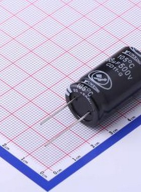 ECG2HM680M32OTBO 直插铝电解电容 68uF ±20% 500V 插件,D18xL32