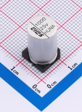 VHUE1701E102MVCG 固液混合铝电解电容器 1000uF ±20% 25V SMD,D