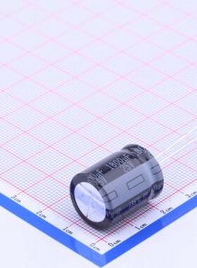 EEUTP1E182S 直插铝电解电容 1800uF ±20% 25V 插件,D16xL20mm