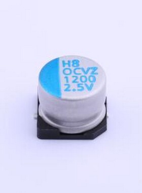 OVZ122M0ETR-1008 固态电容 1200uF ±20% 2.5V SMD,D10xL7.7mm
