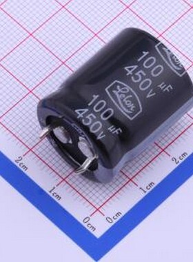 LSK101M2W--A2225 牛角型电解电容 100uF ±20% 450V 插件,D22xL2