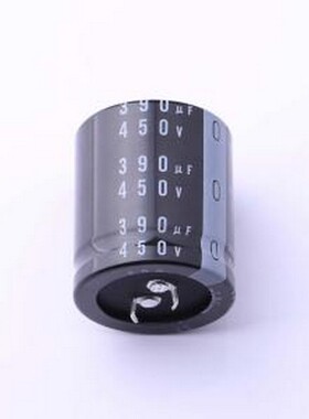 LLS2W391MELC 牛角型电解电容 390uF ±20% 450V 插件,D35xL40mm