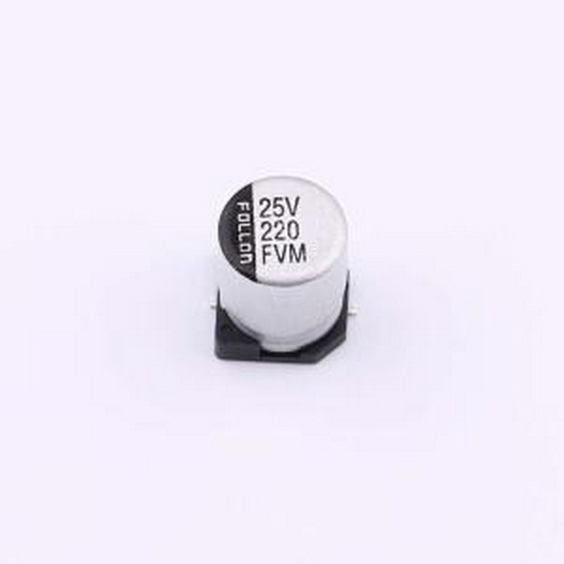 EFVM025ADA221M0677 贴片型铝电解电容 220uF ±20% 25V SMD,D6.3