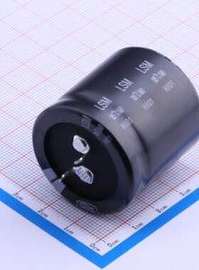 LSM391M2W---3535 牛角型电解电容 390uF ±20% 450V 插件,D35xL3